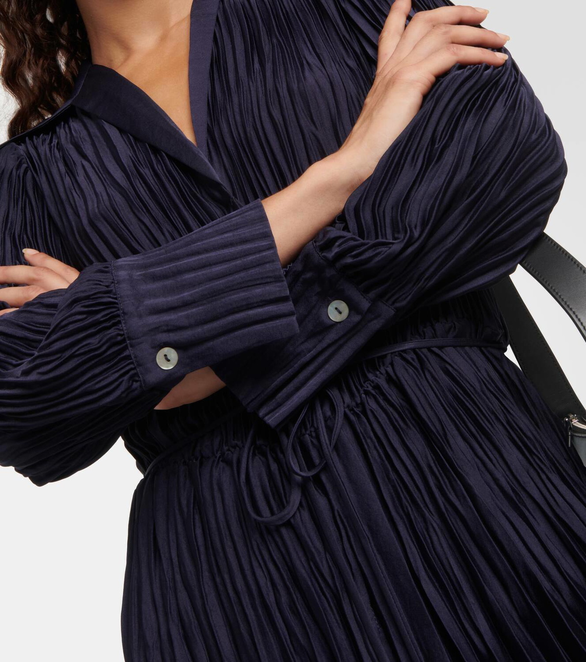 Vince Pleated midi dress Vince