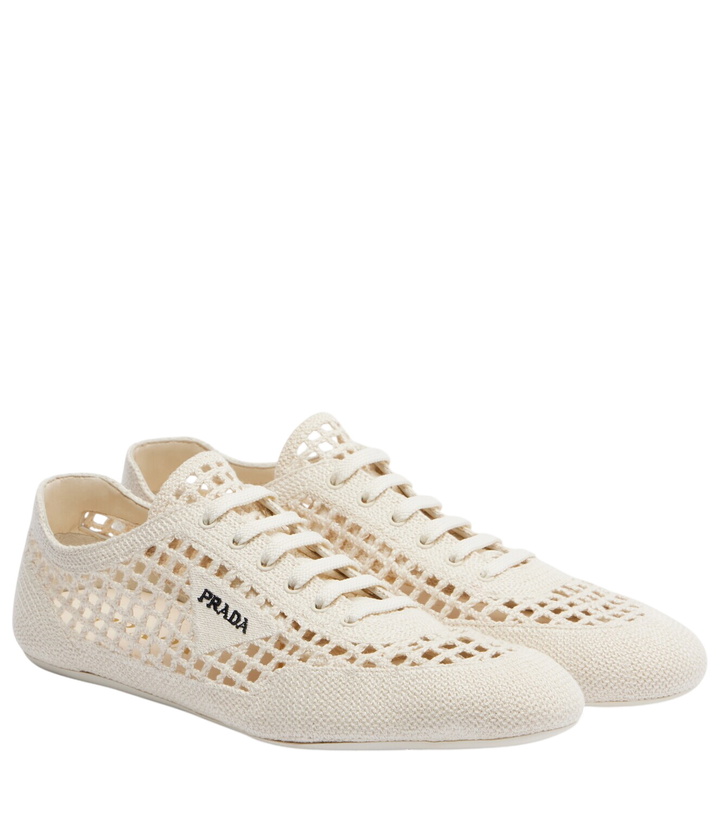 Photo: Prada Collapse crochet sneakers