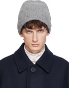 Dries Van Noten Gray Alpaca Blend Beanie