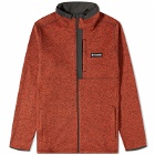 Columbia Men's Sweater Weather™ Zip Through Fleece in Warp Red Heather