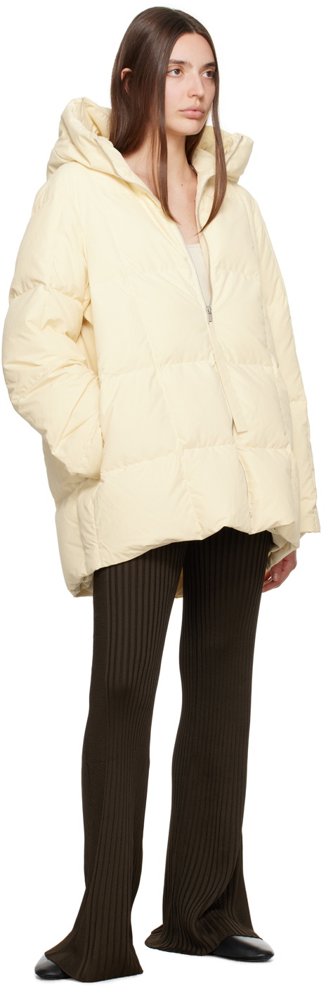 Jil Sander Off-White Packable Down Jacket Jil Sander