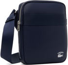 Lacoste Navy Printed Bag