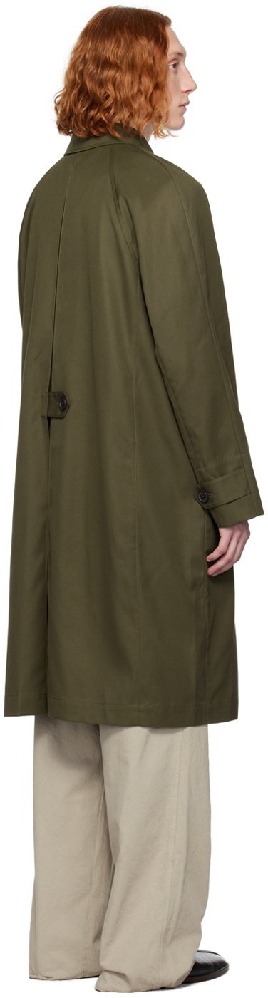 Mark Kenly Domino Tan Studio Green Caeser Coat