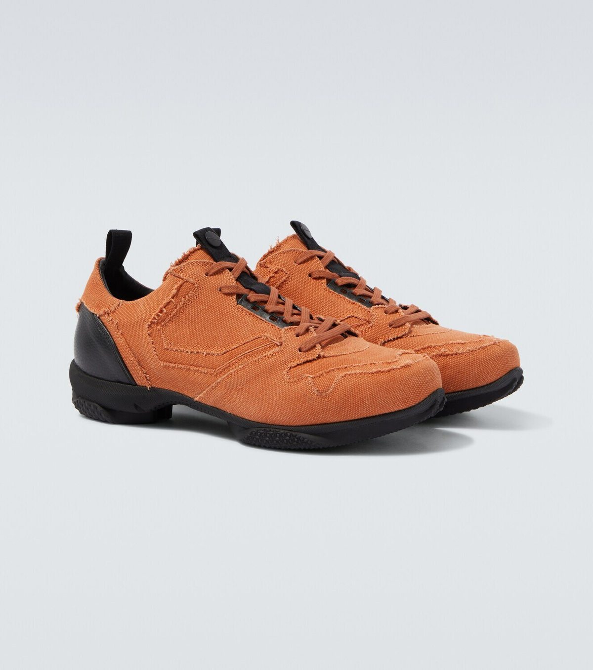 Kiko Kostadinov Ostro distressed canvas sneakers
