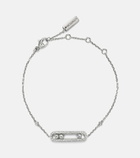 Messika Baby Move 18kt white gold bracelet with diamonds
