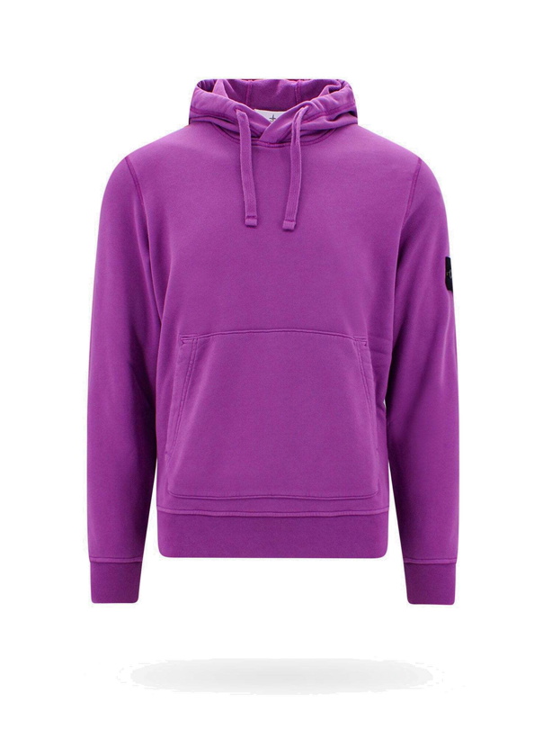 Photo: Stone Island Sweatshirt Purple   Mens