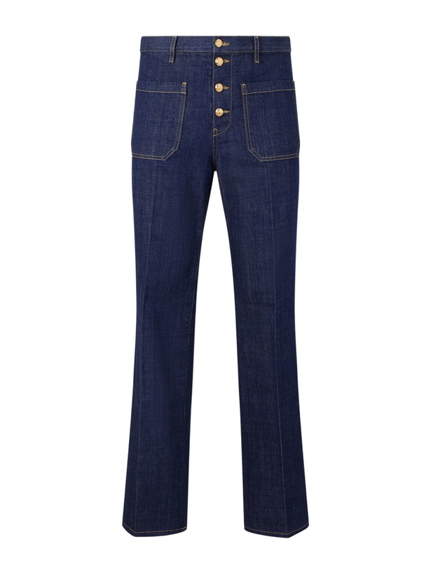 Photo: Valentino Garavani - Straight-Leg Jeans - Blue