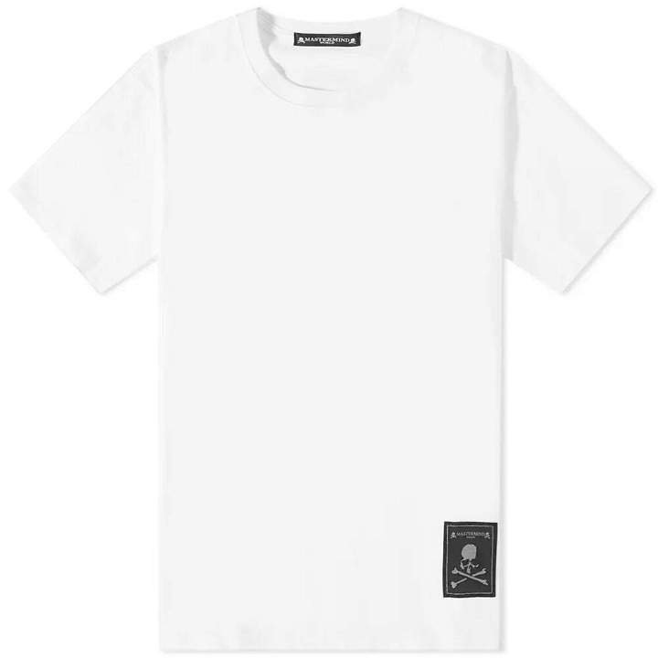 Photo: MASTERMIND WORLD Men's Emblem Logo T-Shirt in White