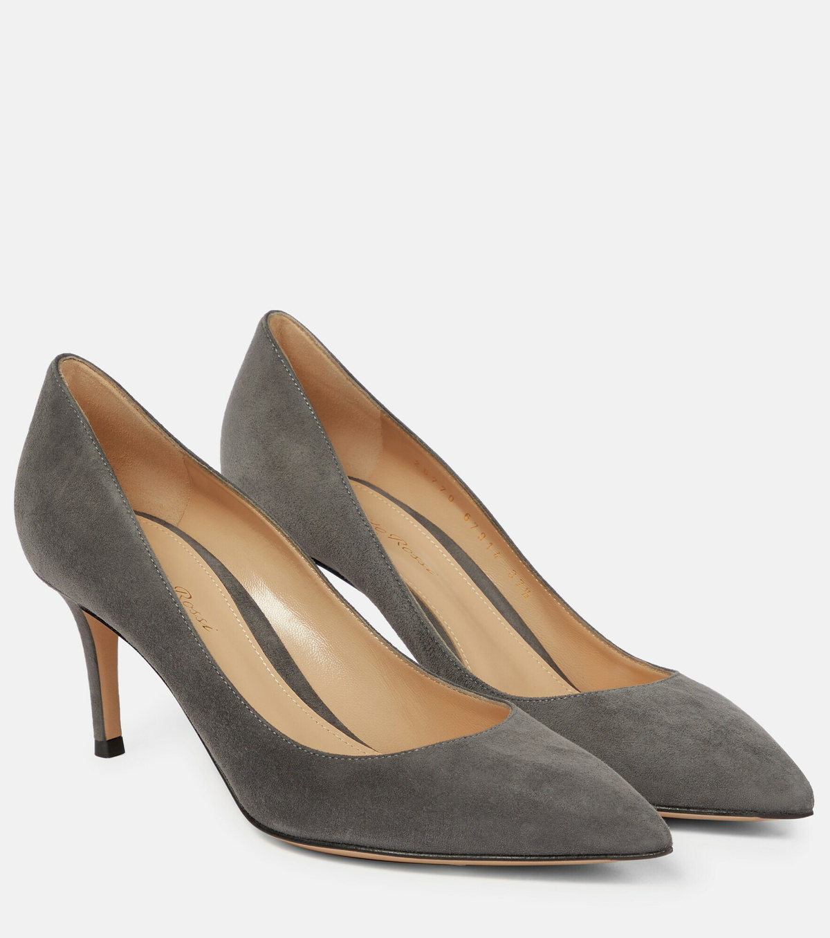【関税&送料込】Gianvito Rossi Gianvito Pumps In Suede Gianvito 70 suede pumps in brown - Gianvito Rossi | Mytheresa
