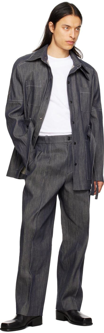 Steven Passaro Grey Tailored Jeans