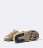 Tod's Gommino® shearling-lined suede mules