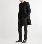 Dolce & Gabbana - Double-Breasted Wool and Cashmere-Blend Coat - Black