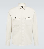 Zegna Cotton-blend overshirt