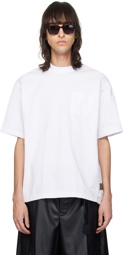 sacai White Vented T-Shirt