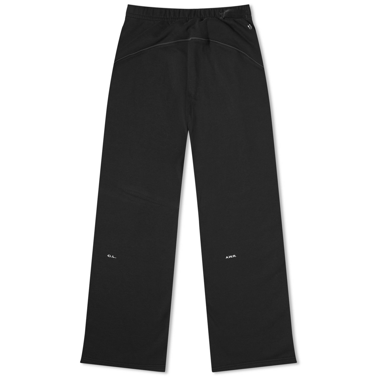 Nike x NOCTA Cardinal Stock Open Hem Fleece Pant in Black &White