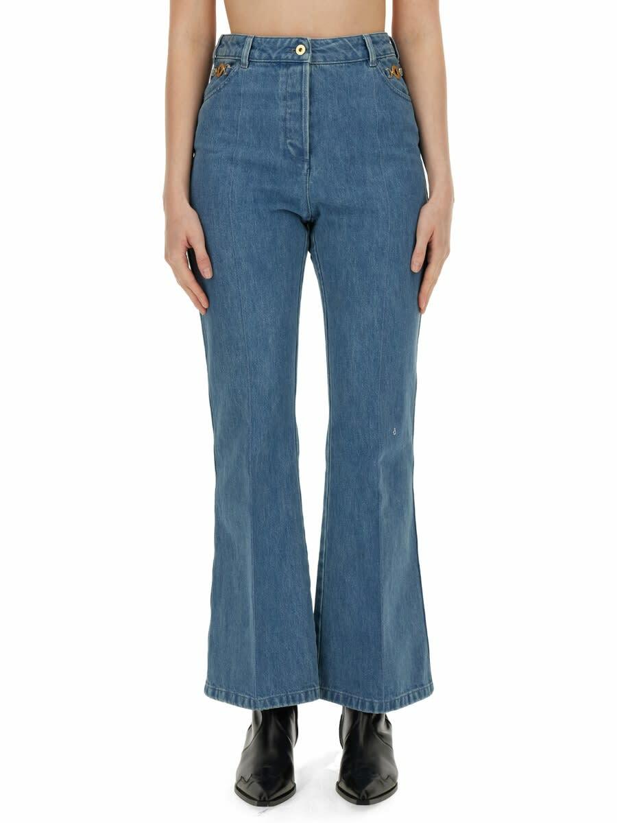 Patou Mid-rise wide-leg jeans Patou