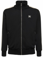 PALM ANGELS - Monogram Zip-up Tech Track Sweatshirt