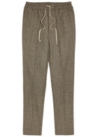 Rick Owens Slim-leg Wool Sweatpants Black