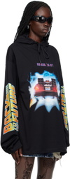 VTMNTS Black 'Back To The Future' Hoodie