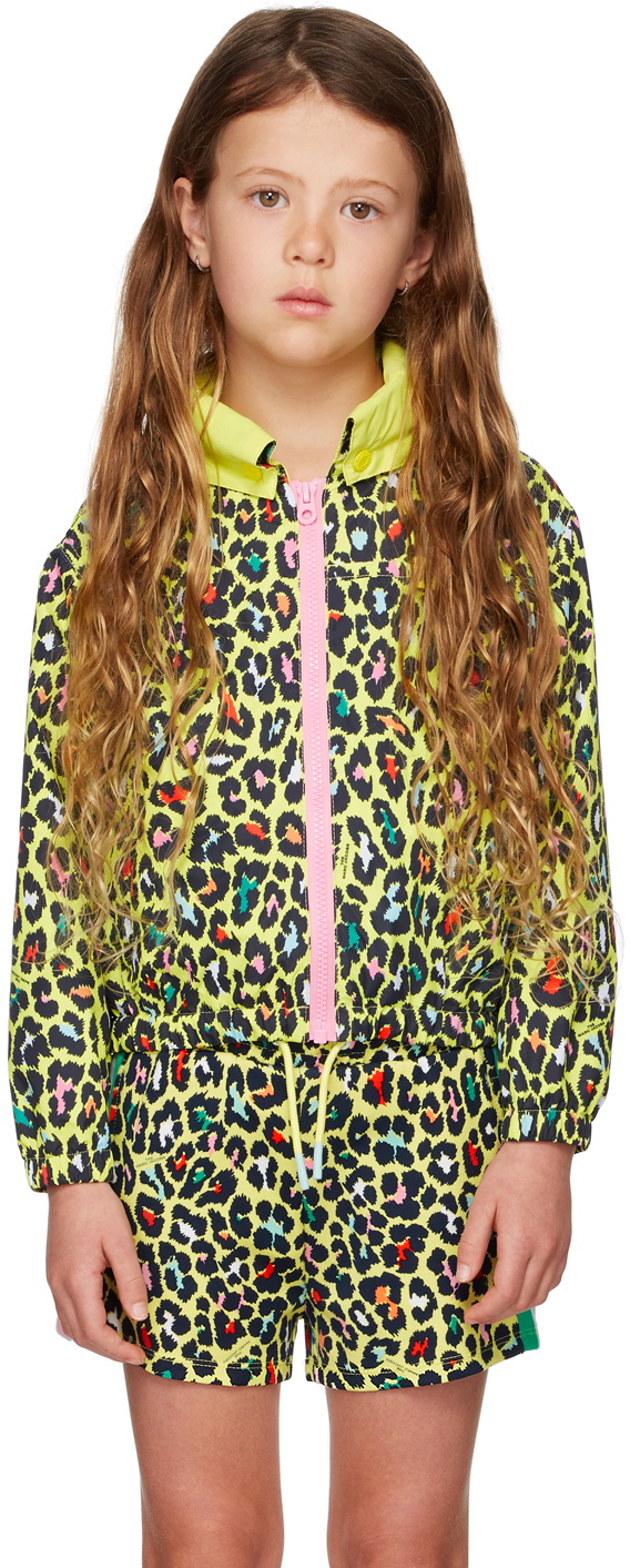 Marc Jacobs Kids Yellow Cheetah Jacket