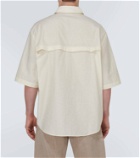 Lemaire Double Pocket cotton-blend voile shirt