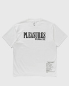 Puma Puma X Pleasures Typo Tee White - Mens - Shortsleeves
