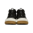 Eytys Black Tumbled Delta Sneakers