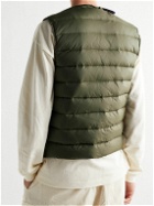 Holubar - Quilted Padded Down Shell Vest - Green