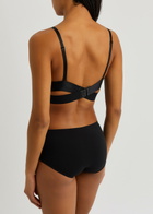 Wolford Sheer Touch Satin Push-up bra Black