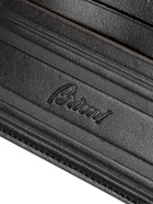 BRIONI - Logo-Debossed Leather Cardholder - Black