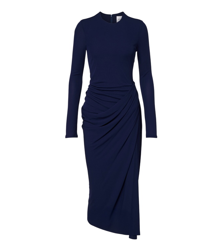 Photo: Erdem Draped jersey midi dress
