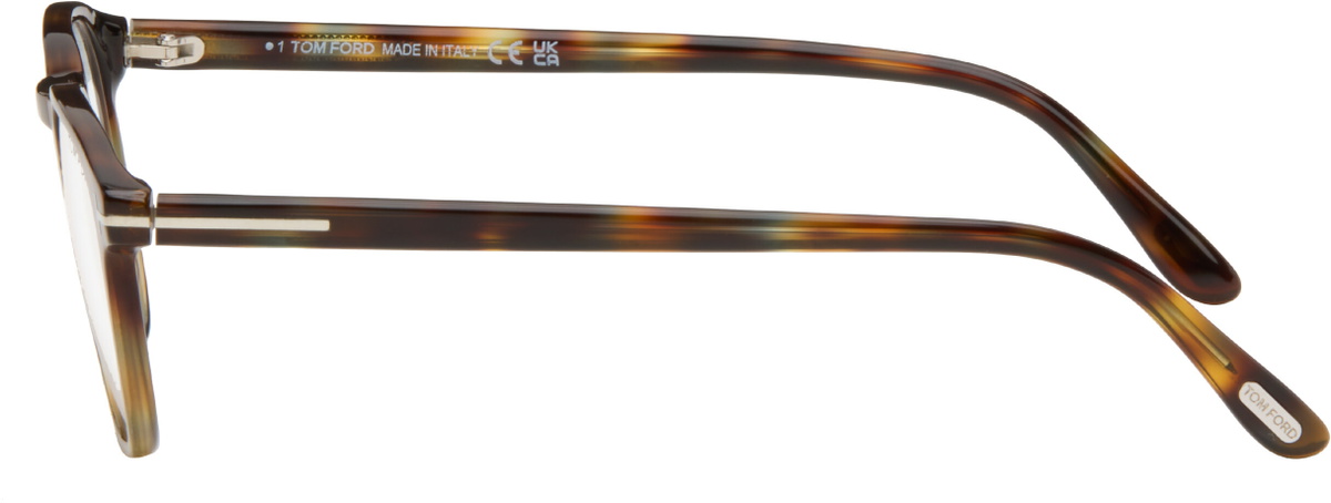 TOM FORD Brown Blue Block Glasses