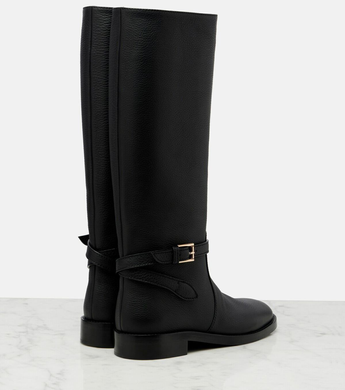 Gianvito Rossi Varenne leather knee-high boots