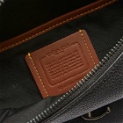 Coach Men's Charter Belt Bag in Black Pebble Leather