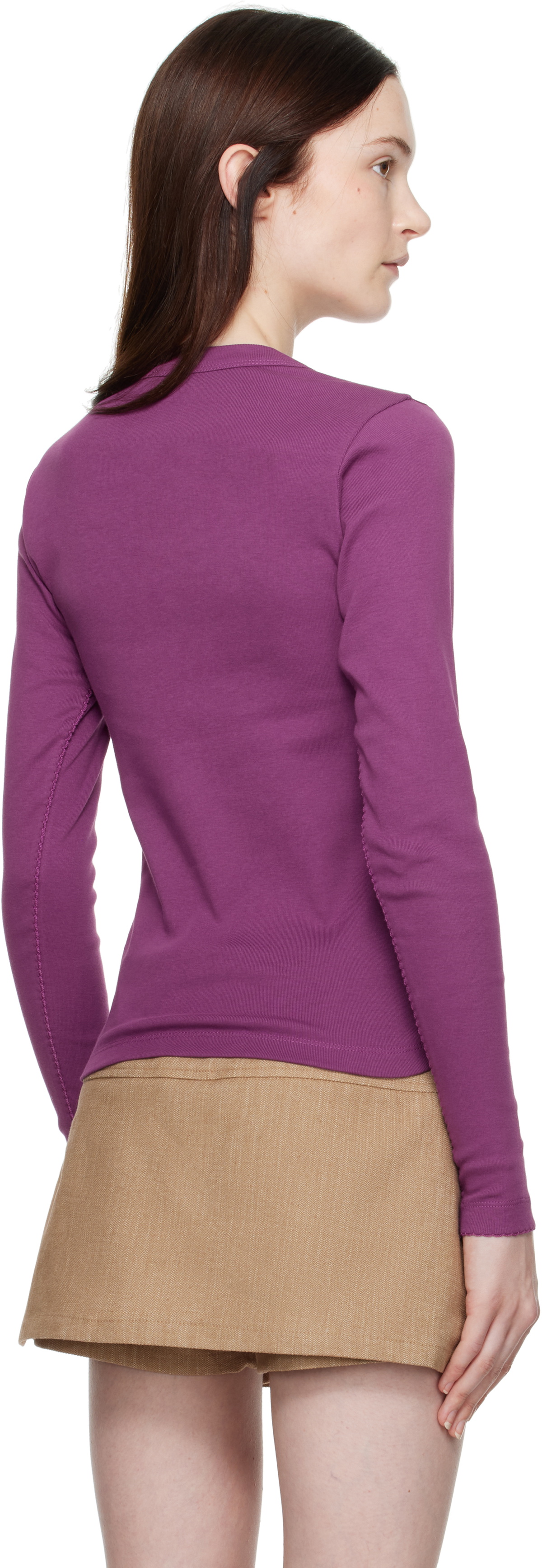 Saks Potts Purple Eloise Longsleeve T-shirt