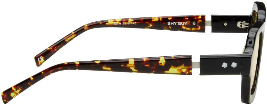 BONNIE CLYDE Black Shy Guy Sunglasses