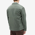 Folk Men's Nylon Padded Assembly Jacket in Olive Nylon Texture