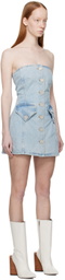 KIMHĒKIM Blue Emma Denim Minidress