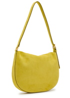 Savette Tondo Small Suede Shoulder bag - Yellow - One Size