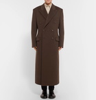 Balenciaga - Oversized Double-Breasted Camel Coat - Brown