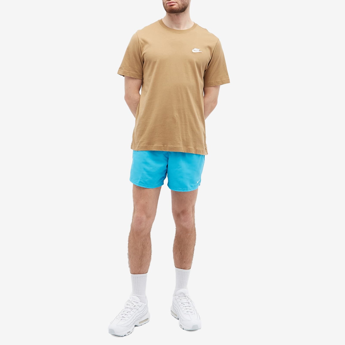 Nike Swim Men's Essential 5" Volley Short in Blue Lightning