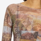 Heresy Women's Study Mesh Top in Print