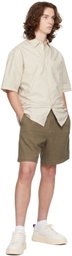 Samsøe Samsøe Khaki Hammel Shorts