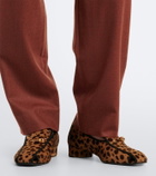 Blazé Milano Fox wool and cashmere straight pants