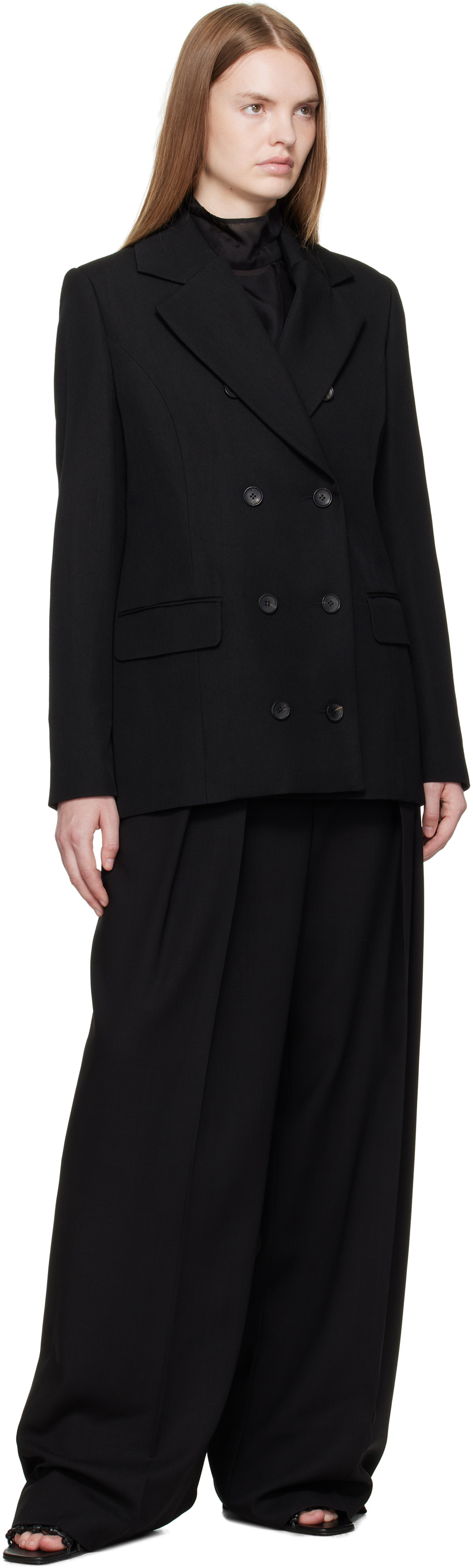 La Collection Black Philippa Blazer