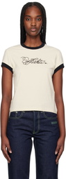 Off-White Off-White Script Fitted T-shirt