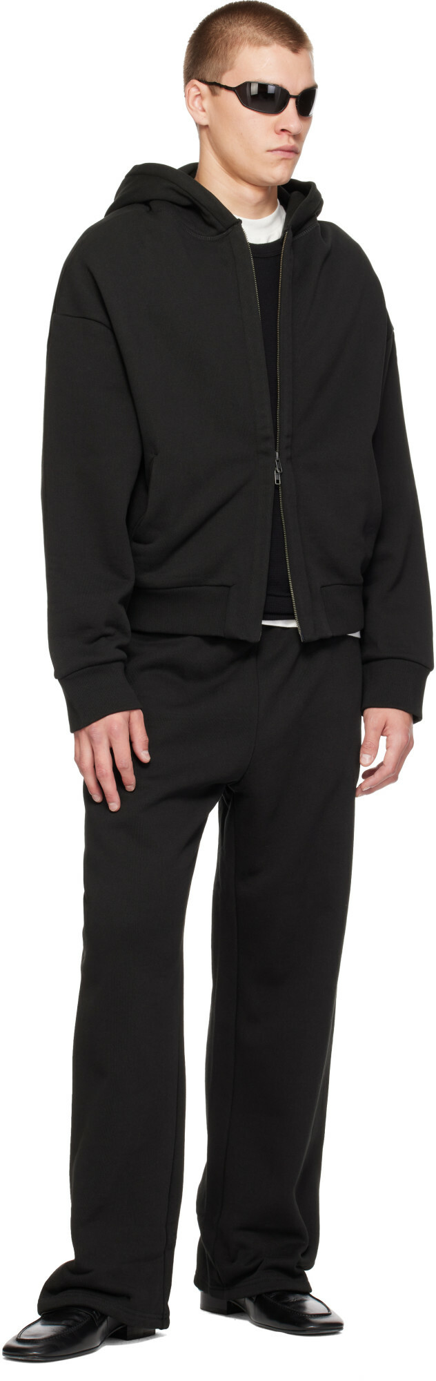 Entire Studios Black Thermal V2 Hoodie