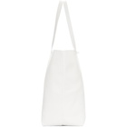 Mansur Gavriel White Oversized Tote