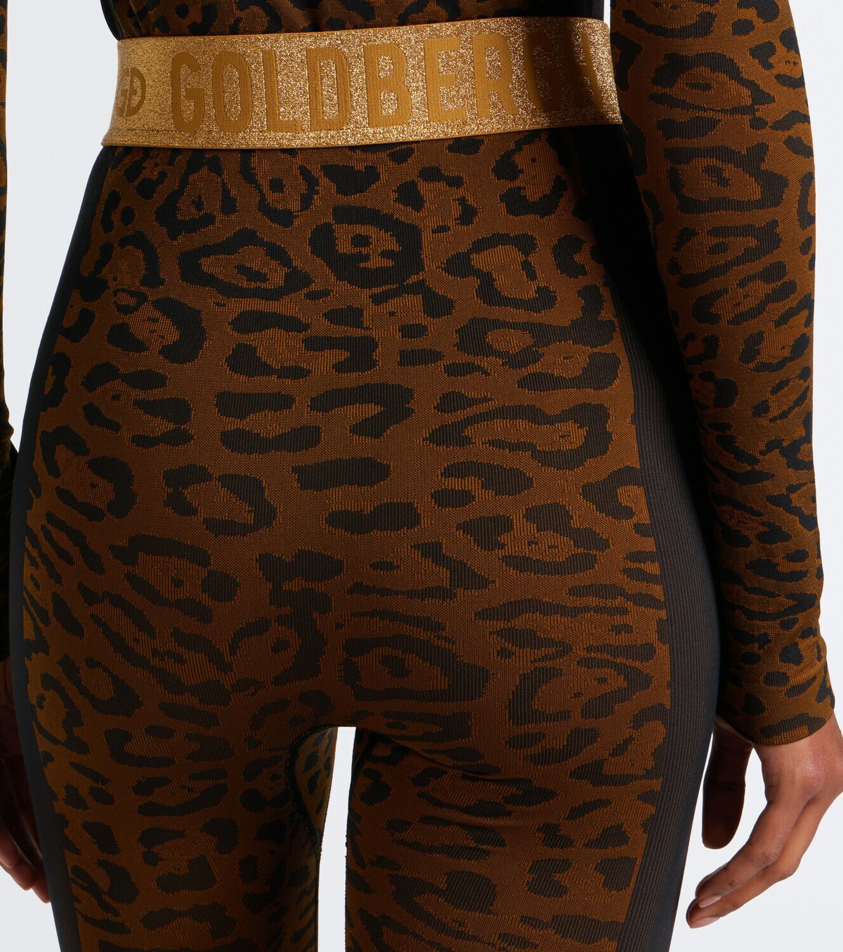 Goldbergh Caitlyn leopard-print ski leggings