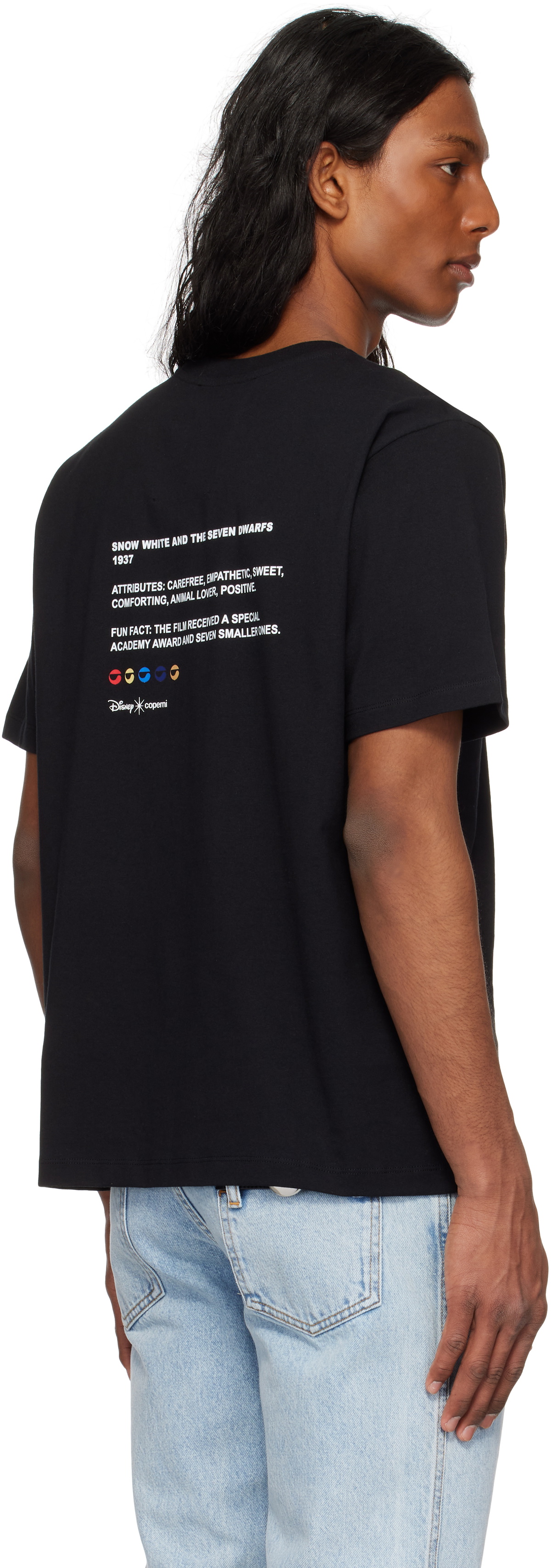 Coperni Black Disney Edition 'Snow White' T-shirt